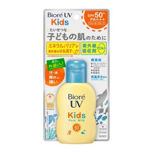 KAO Biore UV Kids Milk SPF 50 +/PC + + + +