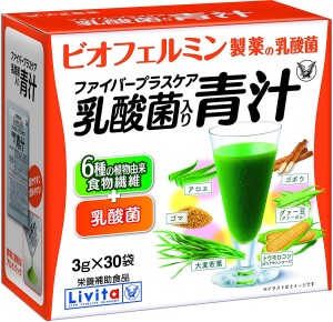 Taisho Livita Fiber Plus Care Lactic Acid Bacteria Green Juice
