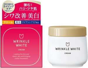 Meishoku Wrinkle White Cream with CICA & Niacinamide