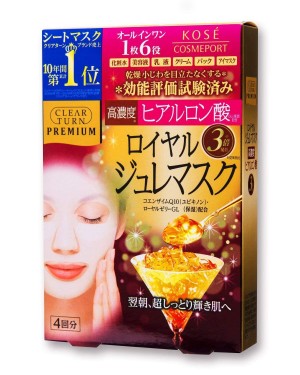 Kose Clear Turn Premium Royal Gel Mask Hyaluronic Acid