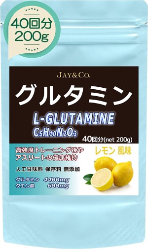 JAY & CO L-Glutamine & Lemon Acid