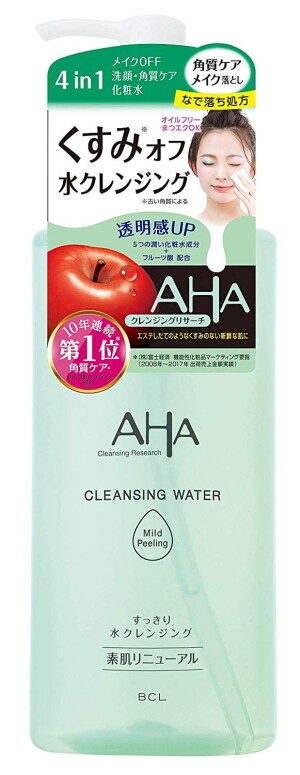 Makeup Remover BCL AHA Cleansing Water Mild Peeling