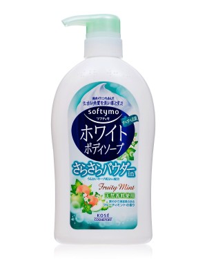 KOSE Cosmeport Softymo White Body Soap (Fruity Mint)