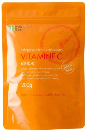 Healthy Best Vitamin C 100% Powder Supplement L-Ascorbic Acid