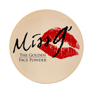ARTISTIC&CO Miss 9' The Golden Face Powder with Natural Silk for Skin Radiance