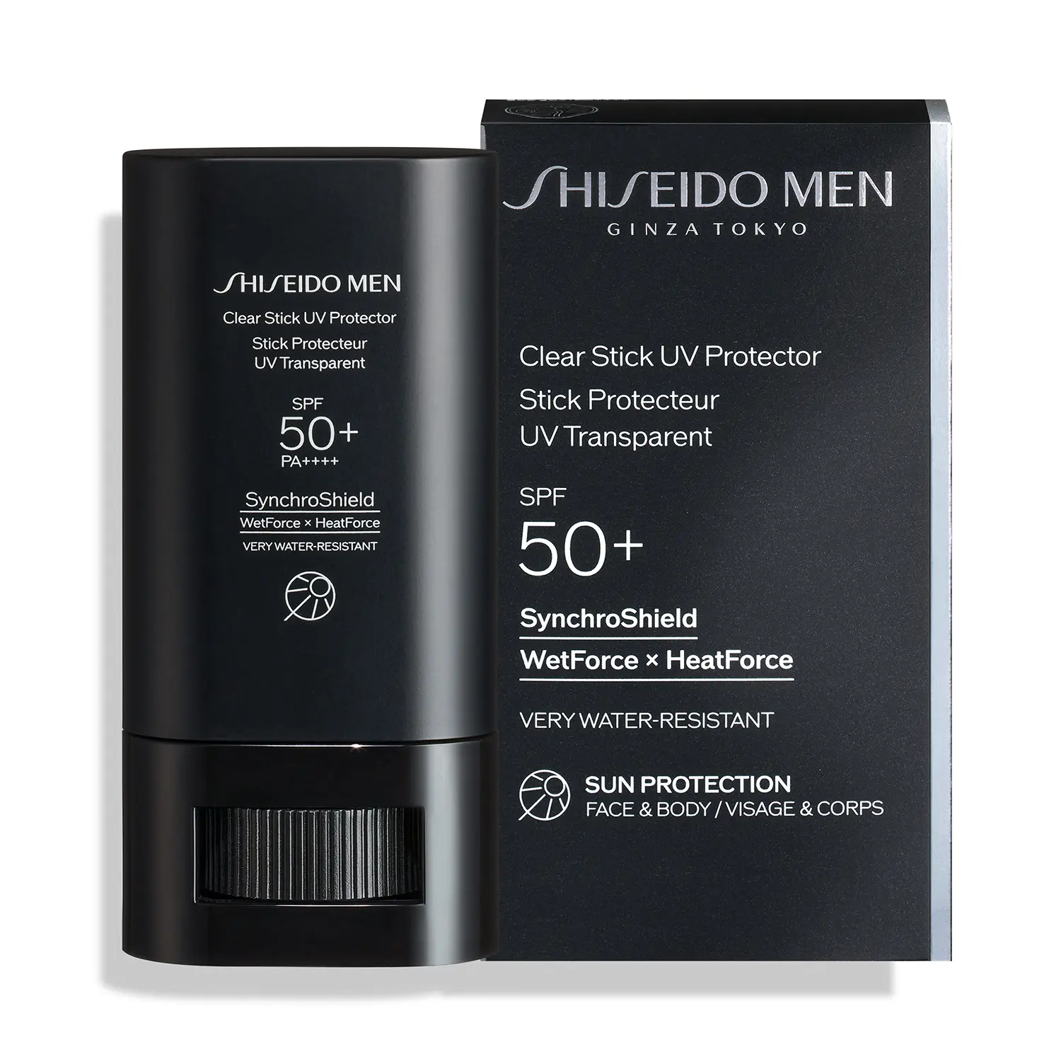 SHISEIDO MEN Clear Stick UV Protector SPF50+PA++++