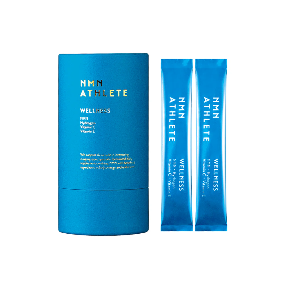 NMN ATHLETE Wellness Powder Antioxidant Complex with NMN and Hydrogen for Slowing Down Aging Process