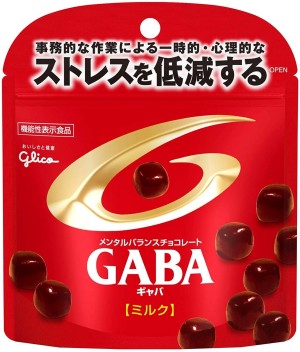 Milk and dark chocolate GABA