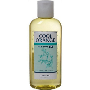 Super Refreshing Shampoo for Oily Scalp Lebel Cool Orange Hair Soap SC