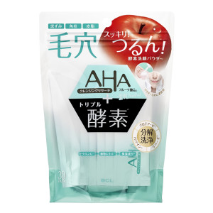 BCL CLEANSING RESEARCH AHA ACIDS & CERAMIDES Enzyme Powder Wash