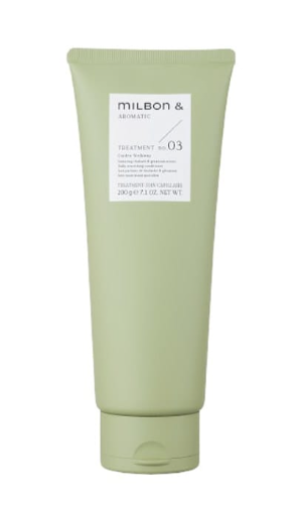 Milbon & Aromatic Treatment no.03 Softening Hair Balm with Rhubarb and Geranium Aroma