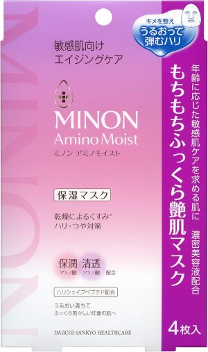 Daiichi-Sankyo MINON Amino Moist Aging Care Moist Firm Mask for Sensitive Skin
