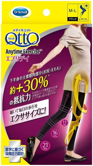Dr.Scholl MediQtto Anytime Exercise Everyday Pressure Leggings