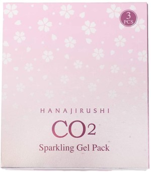 HANAJIRUSHI SPARKLING GEL PACK CO2 Carbonate Gel Face Mask