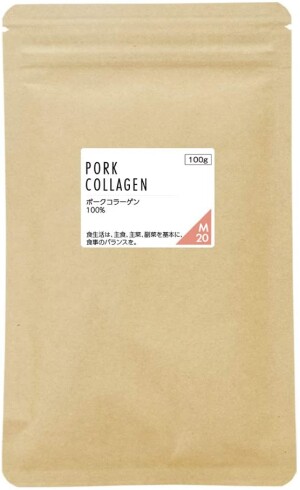 Nichie Pork Collagen Low Molecular Weight 100% Powder