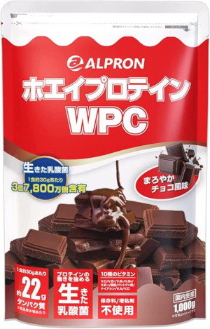 ALPRON Whey Protein  Shake WPC with Vitamins and Lactic Acid Bacteria