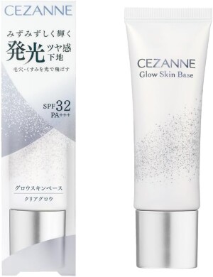 Luminous Makeup Primer for a Natural Skin Glow CEZANNE Glow Skin Base