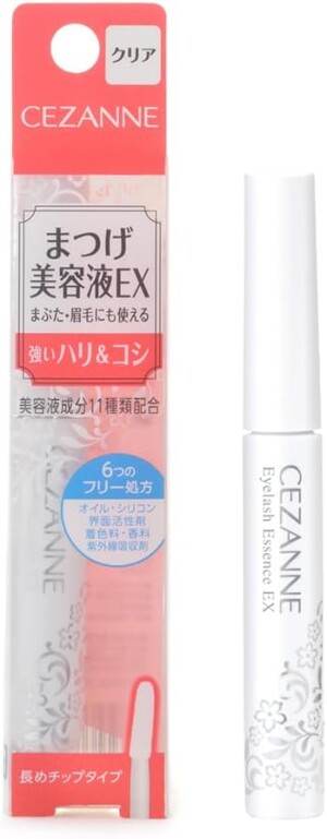 Strengthening Serum for Eyelashes, Eyelids and Brows CEZANNE Eyelash Essence EX