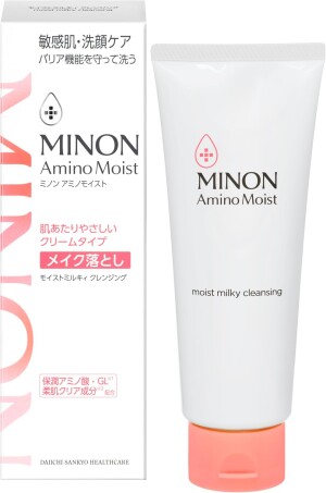 Makeup Remover for Sensitive Skin Daiichi-Sankyo MINON Amino Moist Milky Cleansing