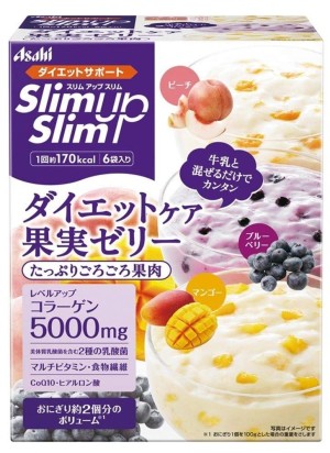Asahi Slim Up Slim Diet Care Fruit Jelly