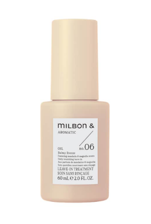 Milbon & Aromatic Oil no.06 for Smooth and Silky Hair with Tangerine and Magnolia Aroma