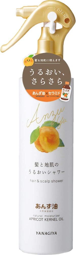 Yanagiya Apricot Oil Moisture Shower For Hair And Skin