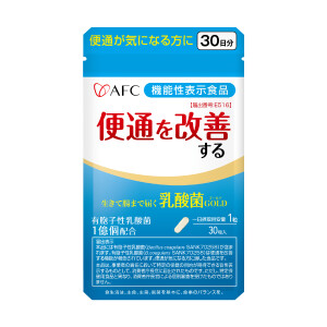 AFC Lactic Acid Bacterium GOLD Complex with Inulin For Healthy Gut Flora