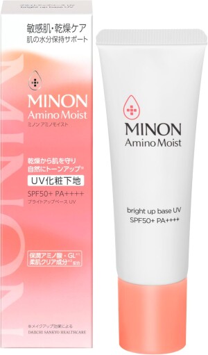 Daiichi-Sankyo MINON Amino Moist Bright Up Base UV Protection for Dry and Sensitive Skin