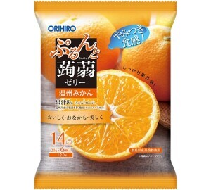 Orihiro Jelly Mandarin Mandarin-flavored Konniku jelly