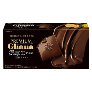 Lotte Premium Ghana Raw Chocolate