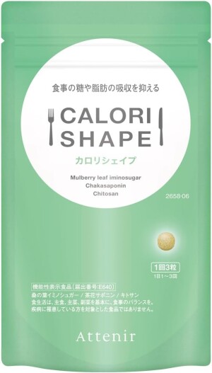 Attenir Calorie Shape Complex for Normalizing Blood Sugar and Triglyceride Levels