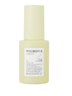 Milbon & Aromatic Oil no.02 for Hair Smooth and Silky Hair with Lily and Ambre Aroma