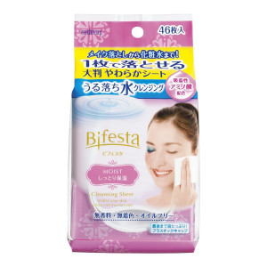 BIFESTA Arginine Moist Cleansing Sheet For Normal & Dry Skin
