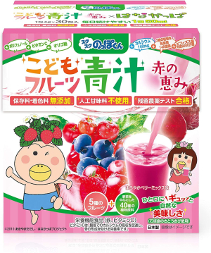 Suku Noppo Child Fruit Aojiru with Vitamin D and Beta-Carotene