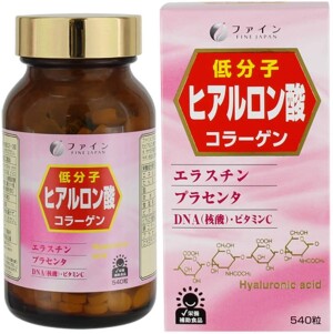 Fine Japan Hyaluronic Acid + Collagen + Placenta Beauty Tablets