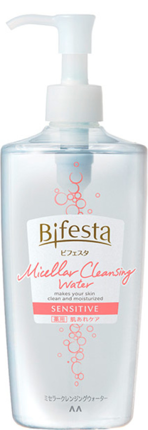BIFESTA Moisturizing Micellar Cleansing Water for Sensitive Skin