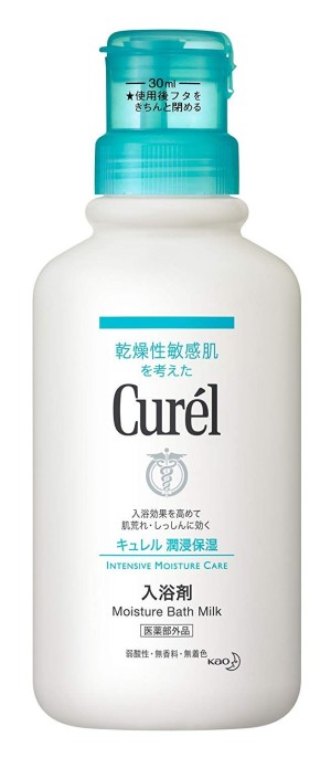 Kao Curel Bath Milk with Ceramides and Eucalyptus