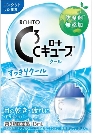 Rohto C3 Cool Contact Lens Eye Drops
