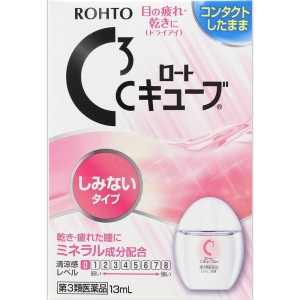 Rohto C3 Contact Lens Eye Drops (Menthol-Free)