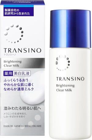 Transino Whitening Clear Milk EX for Skin Whitening and Minimizing Pores