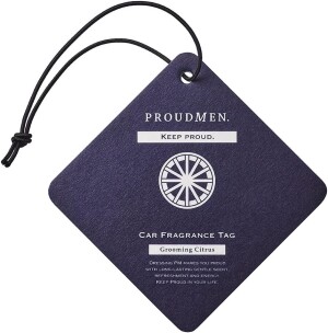 PROUDMEN Car Fragrance Tag Grooming Citrus