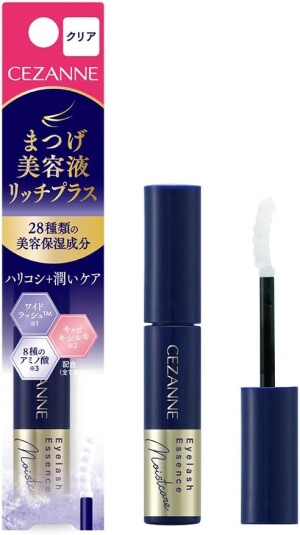Nourishing Serum for Eyelash Growth and Strengthening CEZANNE Eyelash Essence Rich Plus
