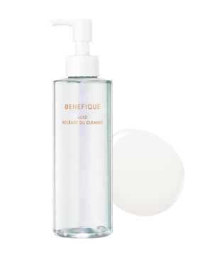 Shiseido BENEFIQUE Luxe Release Oil Cleanse for Smooth, Supple Skin
