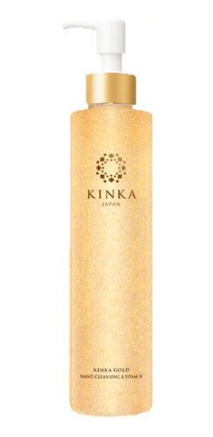 Foam for deep skin cleaning Kinka Gold Nano Cleansing & Foam N