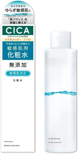 Meishoku Repair & Balance Mild Lotion with CICA for Sensitive Skin