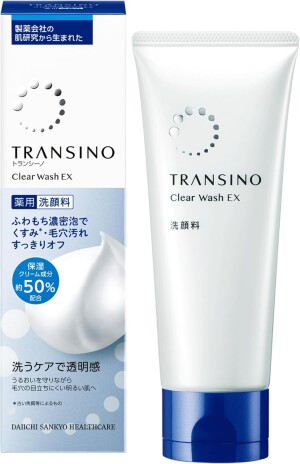 Transino Clear Wash EX Pore Cleansing & Skin Brightening