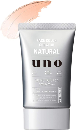 Shiseido UNO Face Color Creator BB Cream SPF30 PA+++ with Hyaluronic Acid