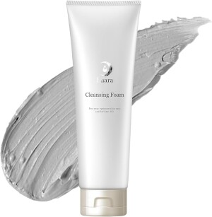 Luara Cleansing Foam with Charcoal, Silk and Collagen