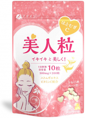 Fine Japan COIX SEED BEAUTY CHEWING TABLETS