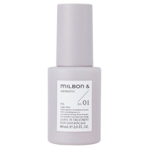 Milbon & Aromatic Oil no.01 for Hair Smooth and Silky Hair with Sandal and Berries Aroma